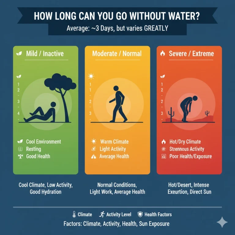 How Long Can You Go Without Water?