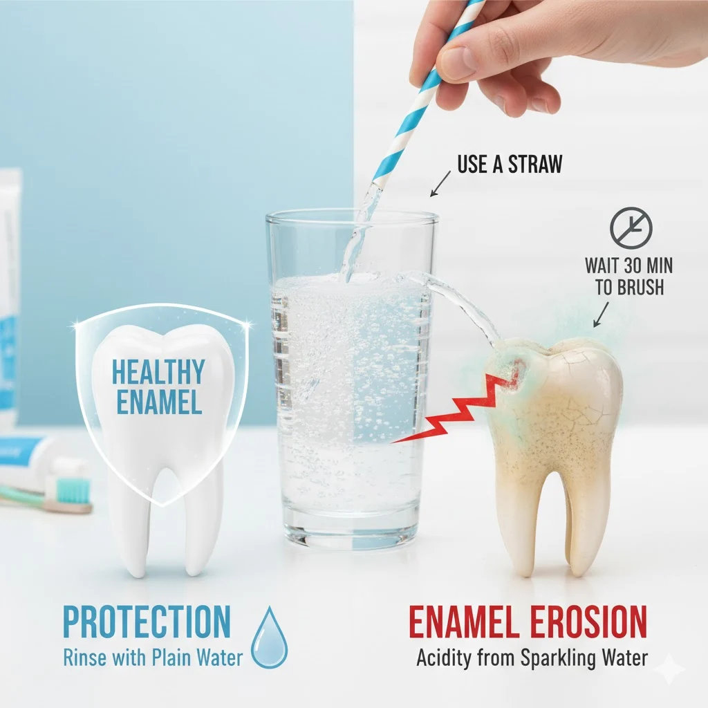 Is Sparkling Water Bad for Your Teeth?