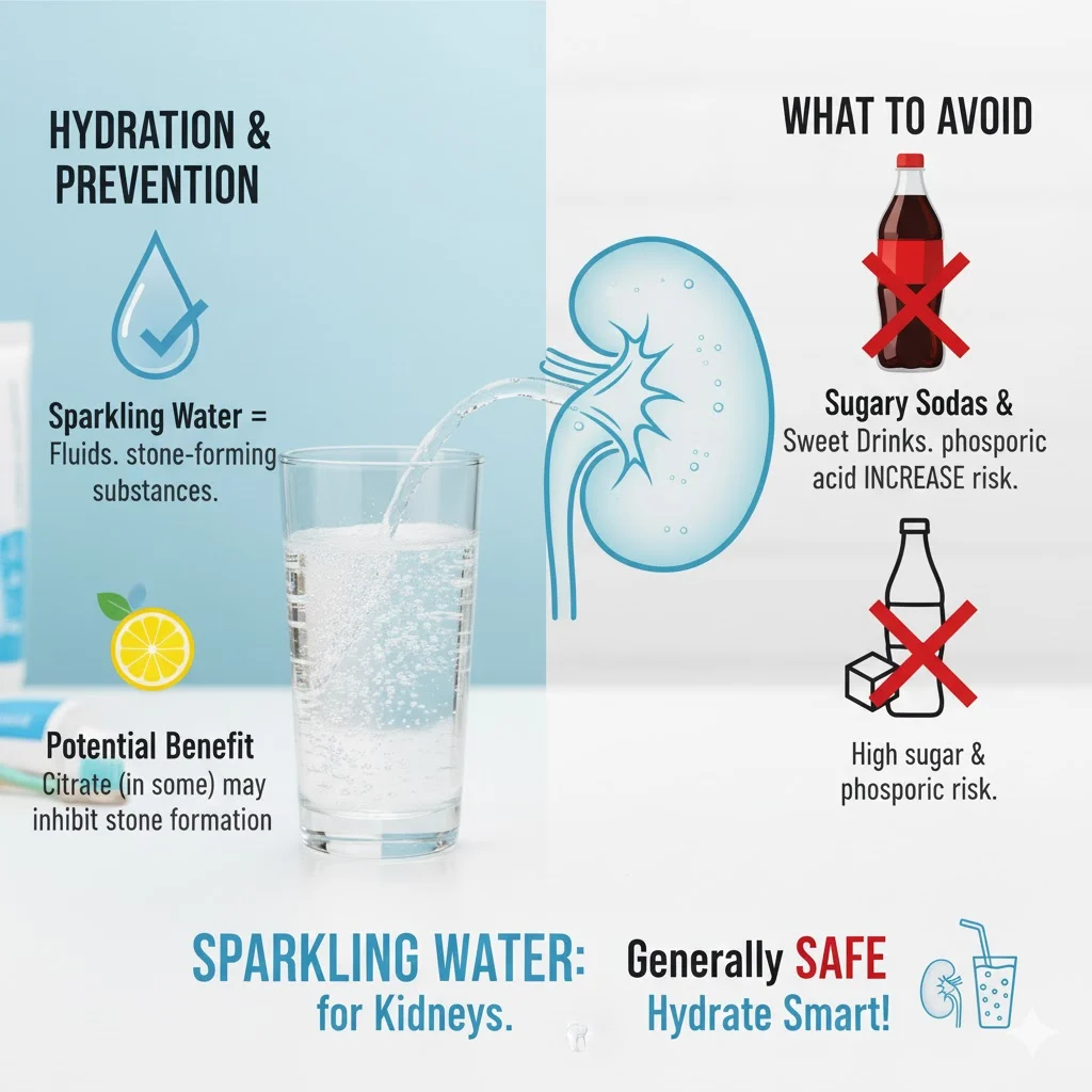 Is Sparkling Water Bad for Kidney Stones?