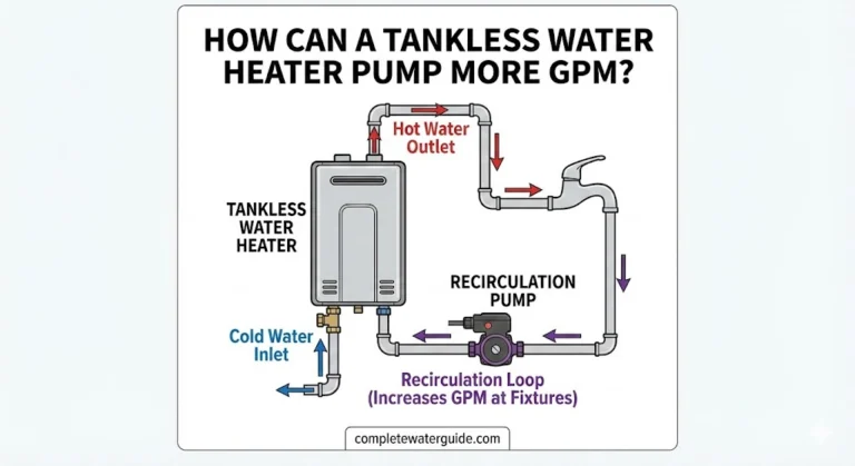 How Can a Tankless Water Heater Pump More GPM?
