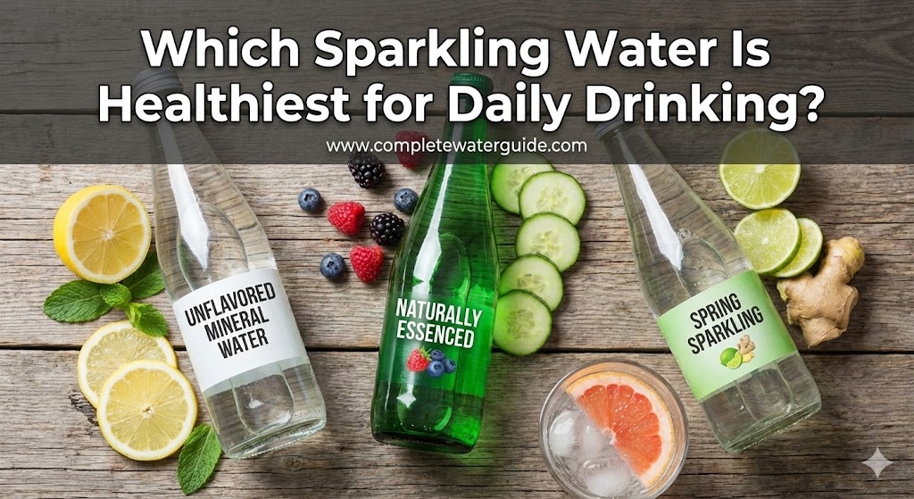 Which Sparkling Water Is Healthiest for Daily Drinking?