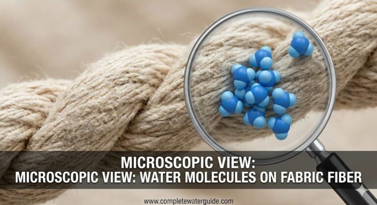 Why water makes things wet