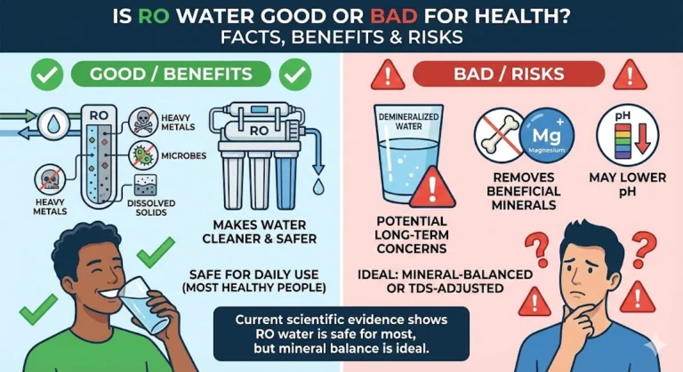Is RO Water Good or Bad for Health? Facts, Benefits & Risks