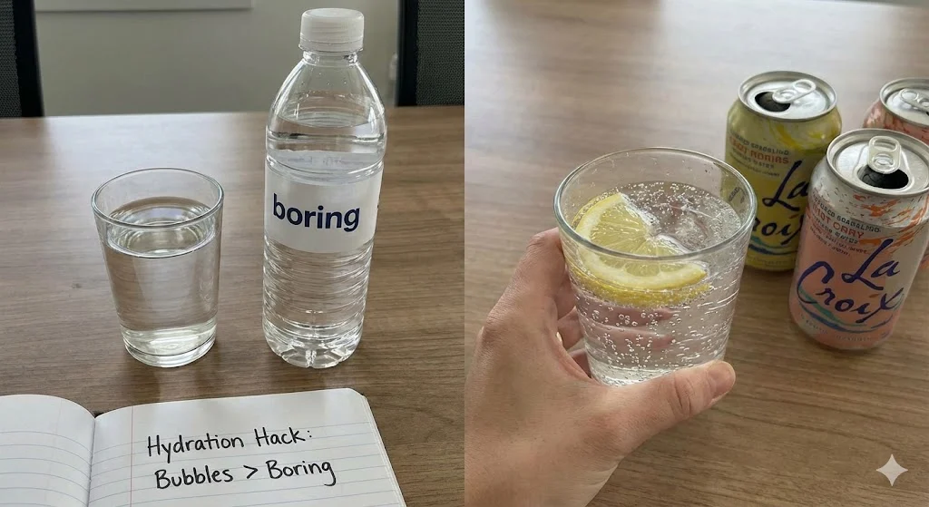 Let’s be real for a second: drinking eight glasses of plain water a day is harder than it sounds.