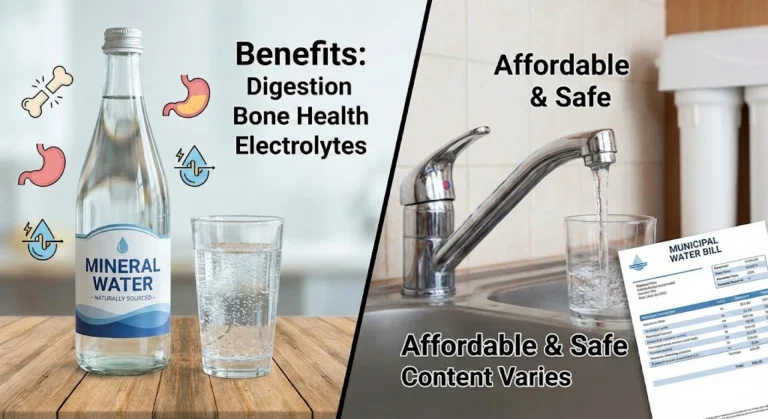 Is Mineral Water Healthier Than Tap Water?