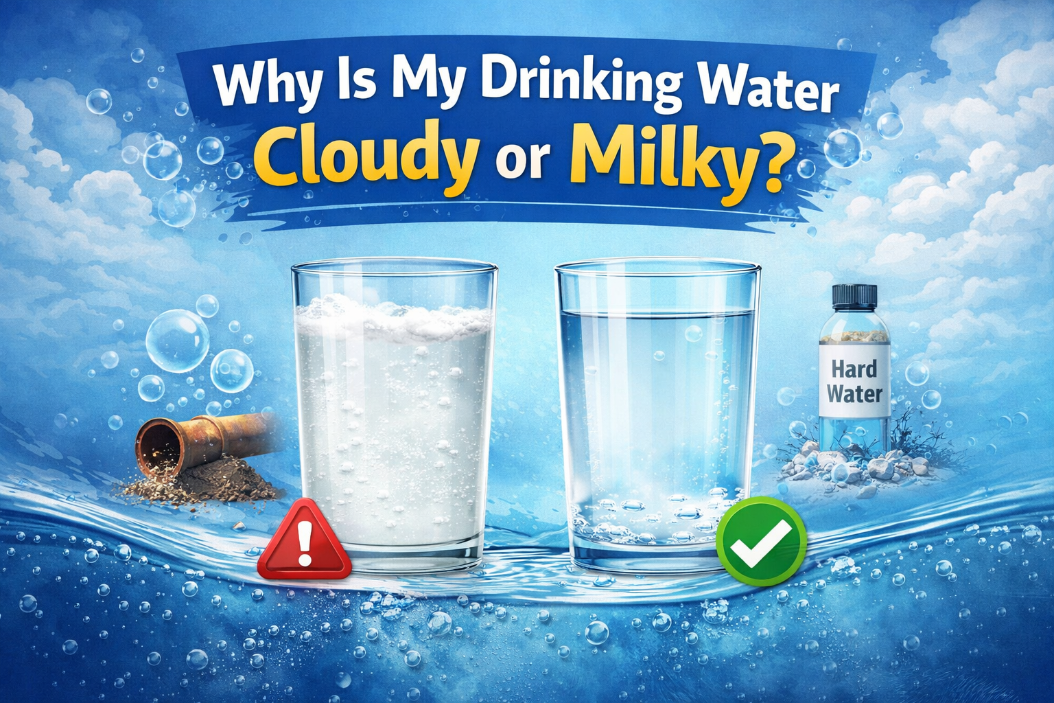 Why is my water cloudy