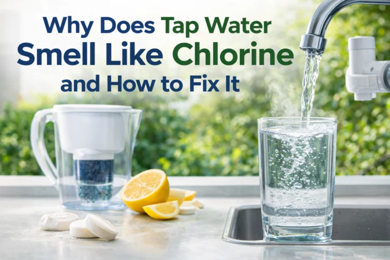 tap water smells like chlorine