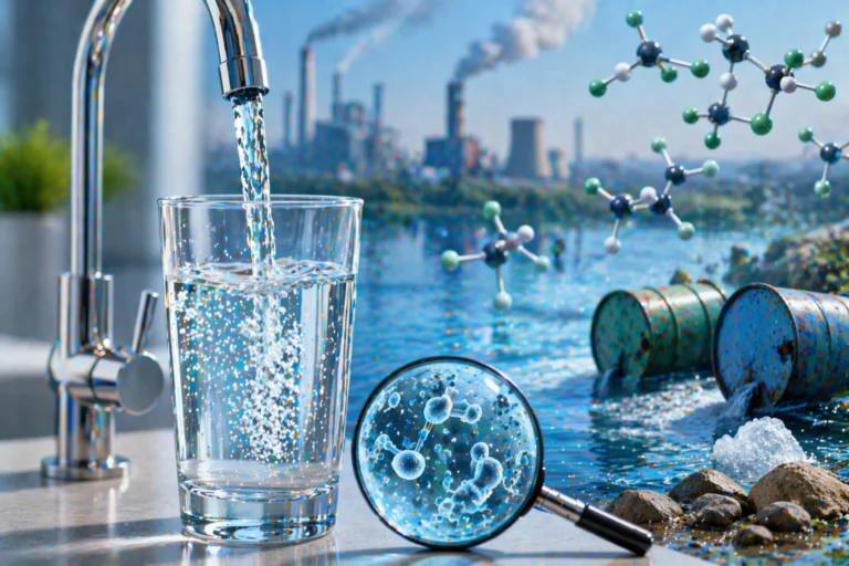 Clean water, polluted future