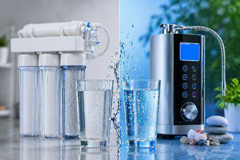 Water filtration vs. ionization comparison