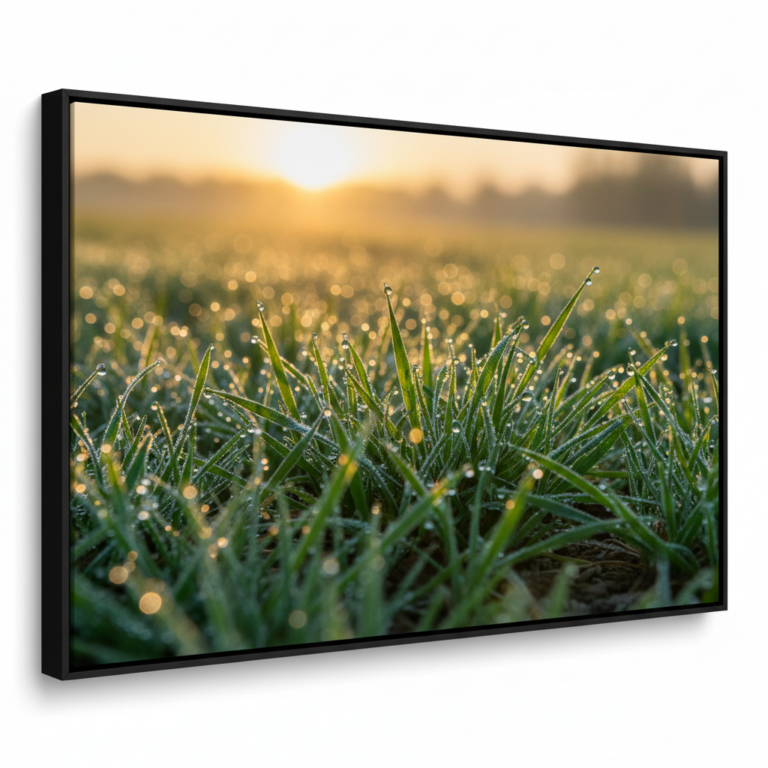 Dew on grass