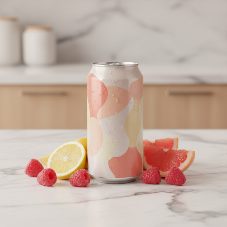 Spindrift sparkling water with real fruit