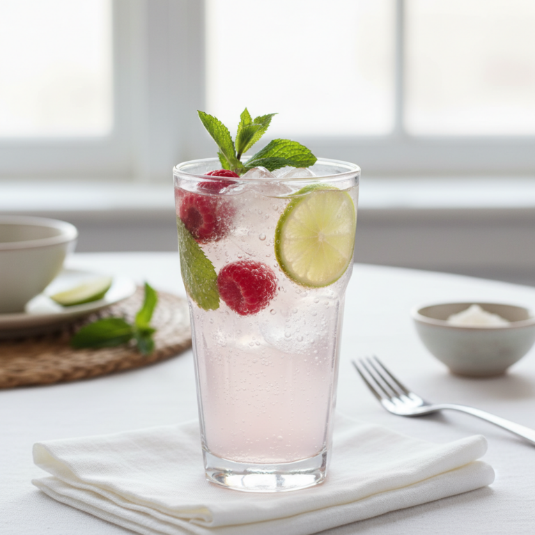 Spindrift mocktail