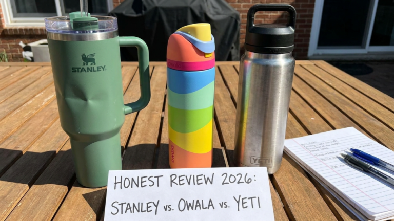 Stanley vs Owala vs Hydro Flask vs YETI: Honest 2026 Comparison