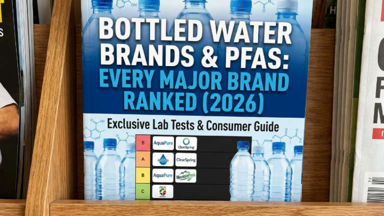Bottled Water Brands & PFAS: Every Major Brand Ranked (2026)