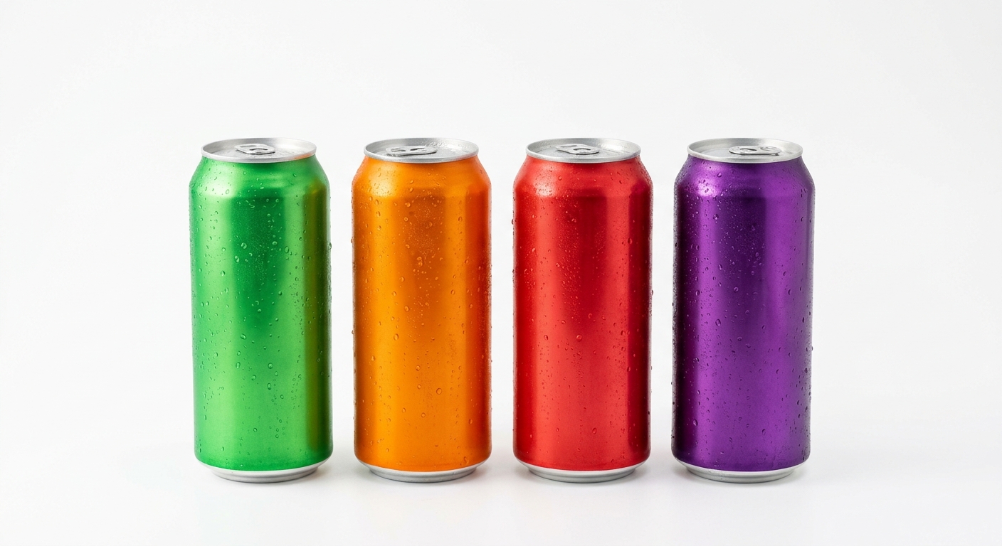 Liquid Death soda-flavored sparkling water variety pack cans