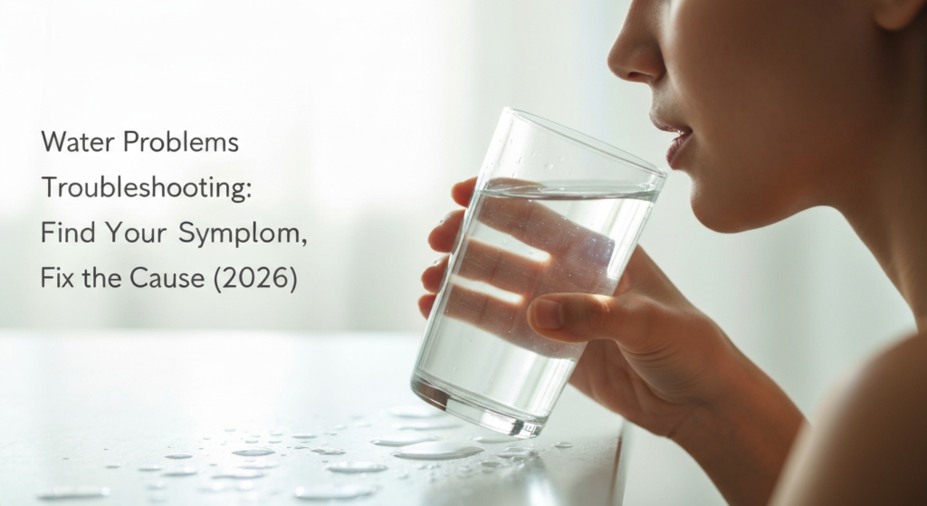 Water Problems Troubleshooting: Find Your Symptom, Fix the Cause (2026)