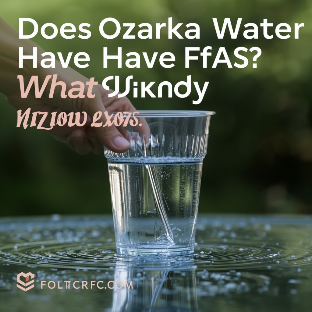 Does Ozarka Water Have PFAS? What We Know (2026)