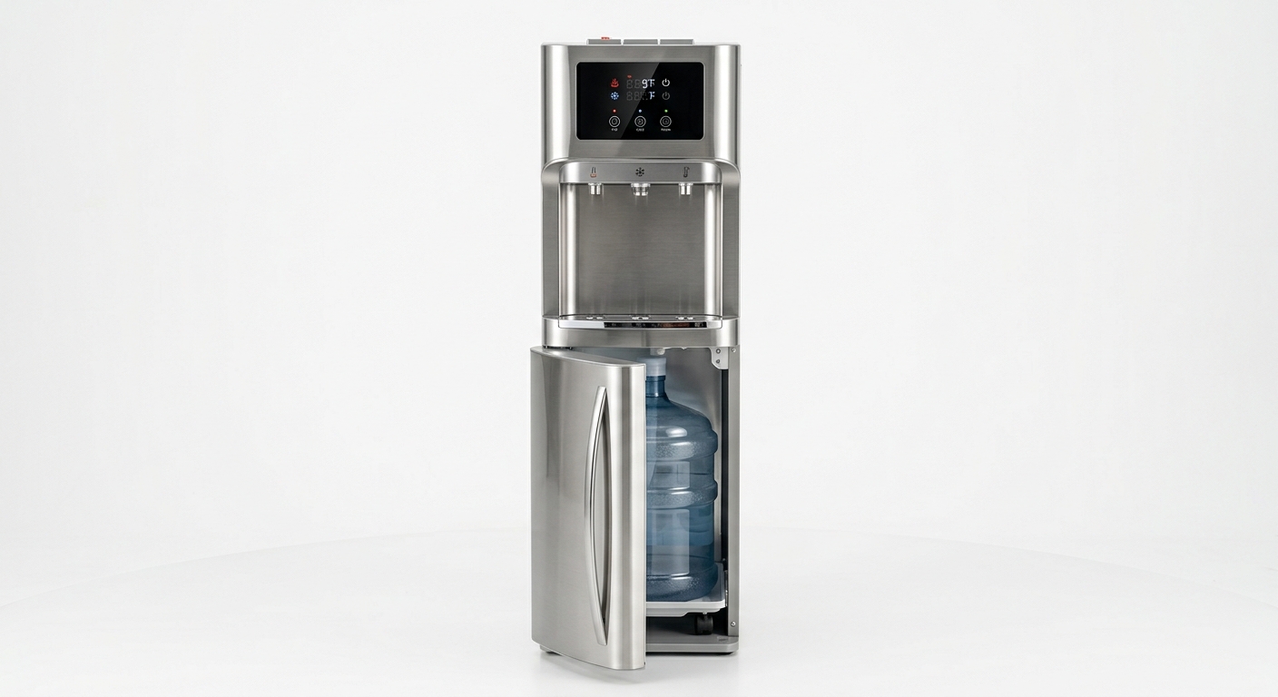 Bottom load water cooler dispenser <a href=