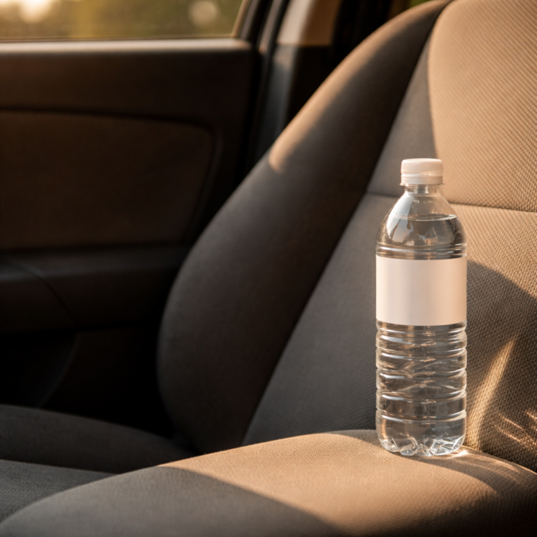 Water Bottle Left in a Hot Car: What Actually Happens