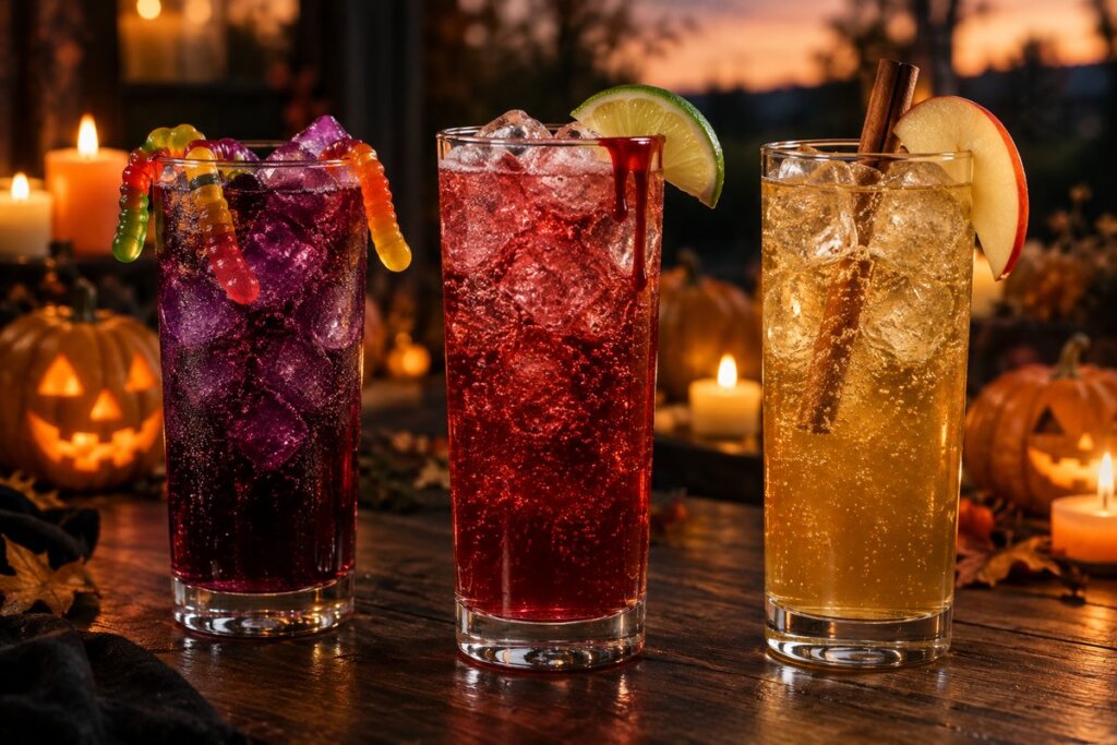 Halloween Mocktails With Sparkling Water: 7 Easy Recipes