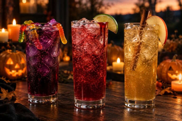 Halloween Mocktails With Sparkling Water: 7 Easy Recipes