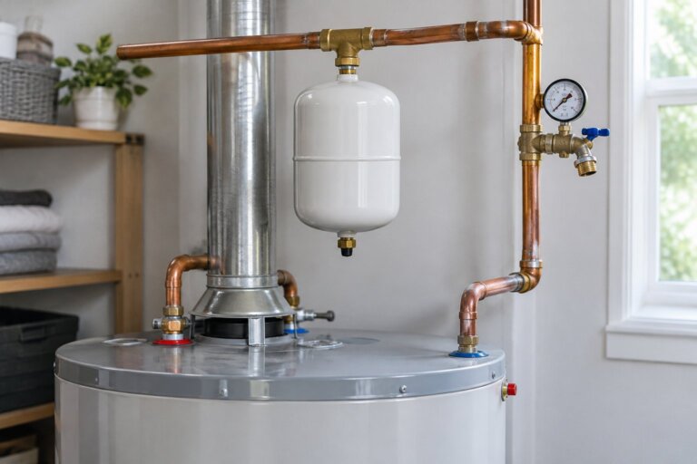 Water Heater Expansion Tank Installation: Size and Steps
